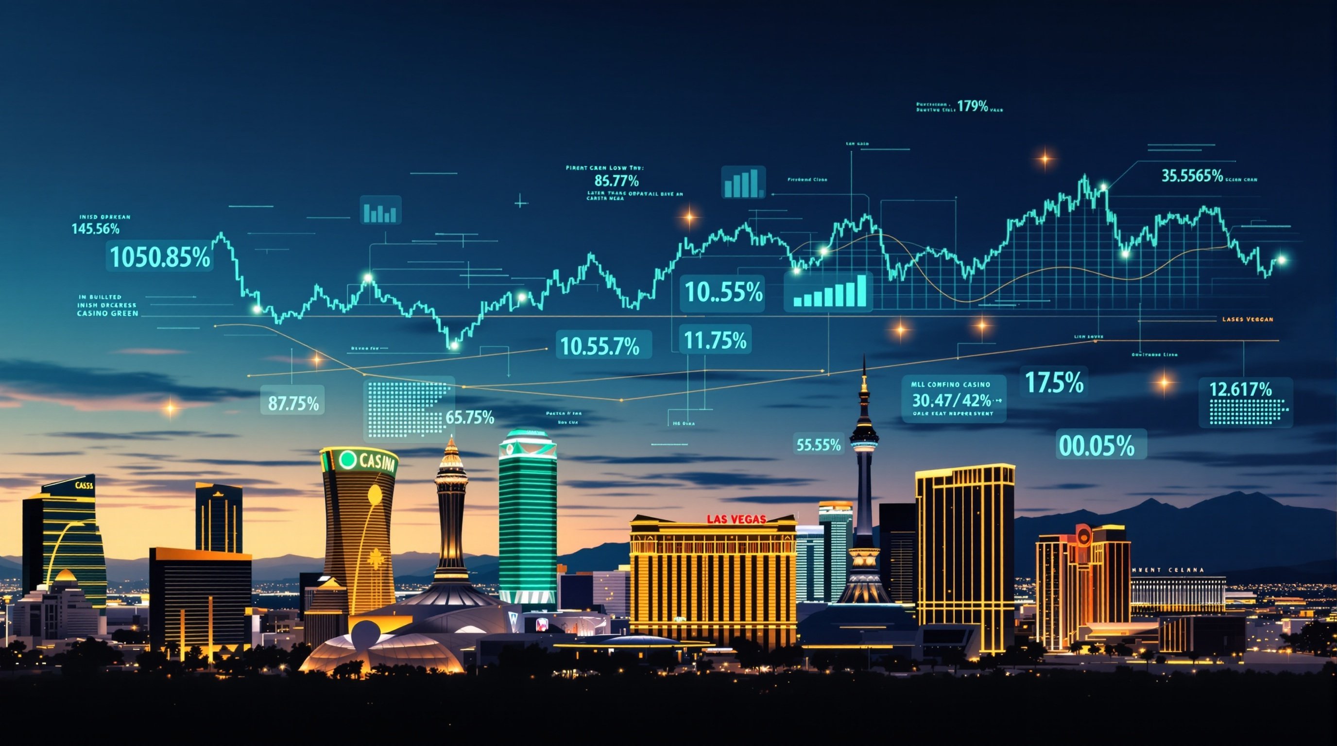 Las Vegas Casino Revenue Decline Signals Shifting Market Dynamics for Irish Operators
